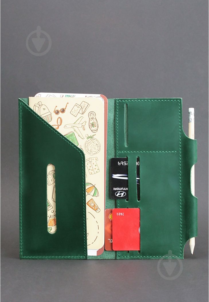 Тревел-кейс BlankNote 3.0 зеленый BN-TK-3-iz-man - фото 5