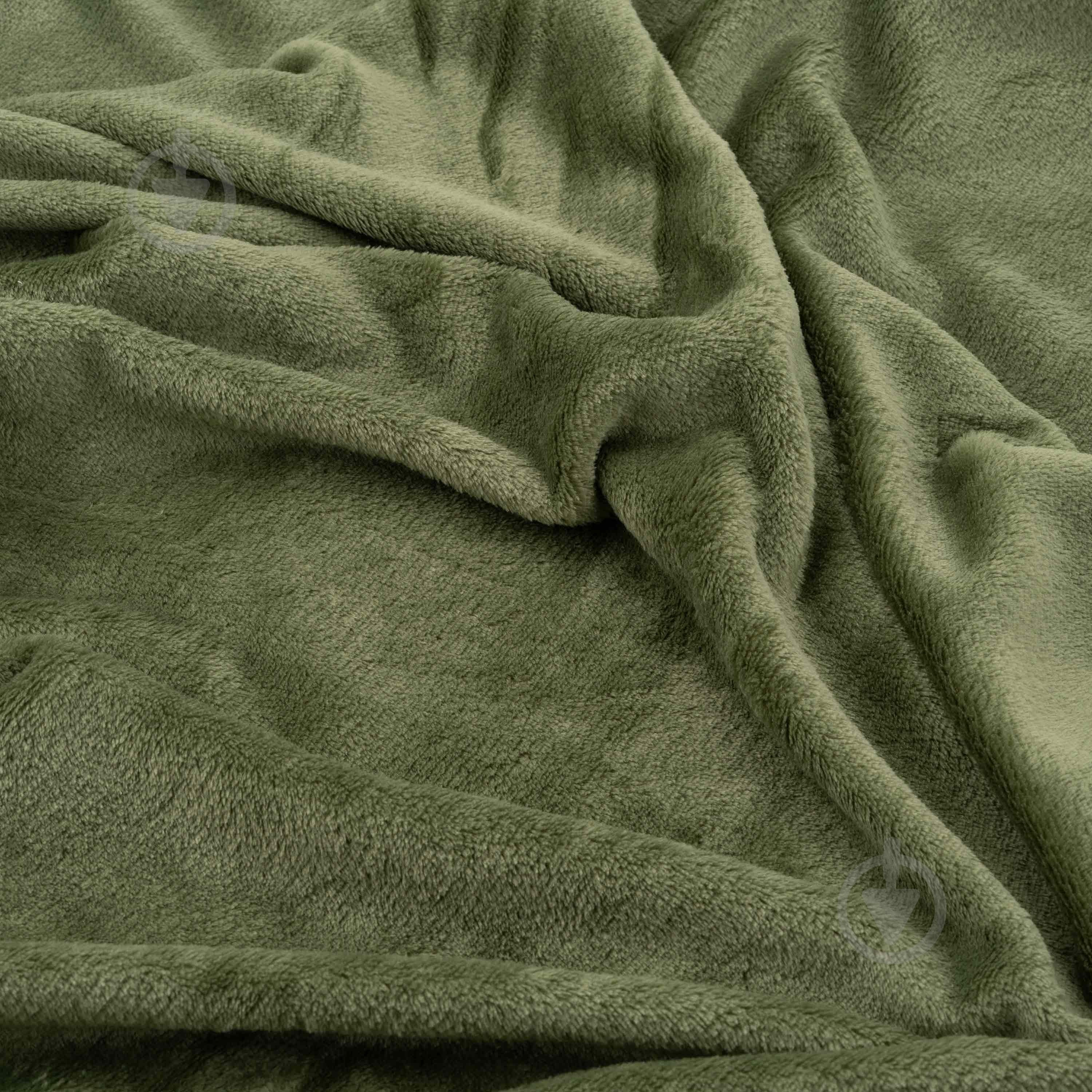 Плед Flannel 200x220 см зеленый Ardesto - фото 5