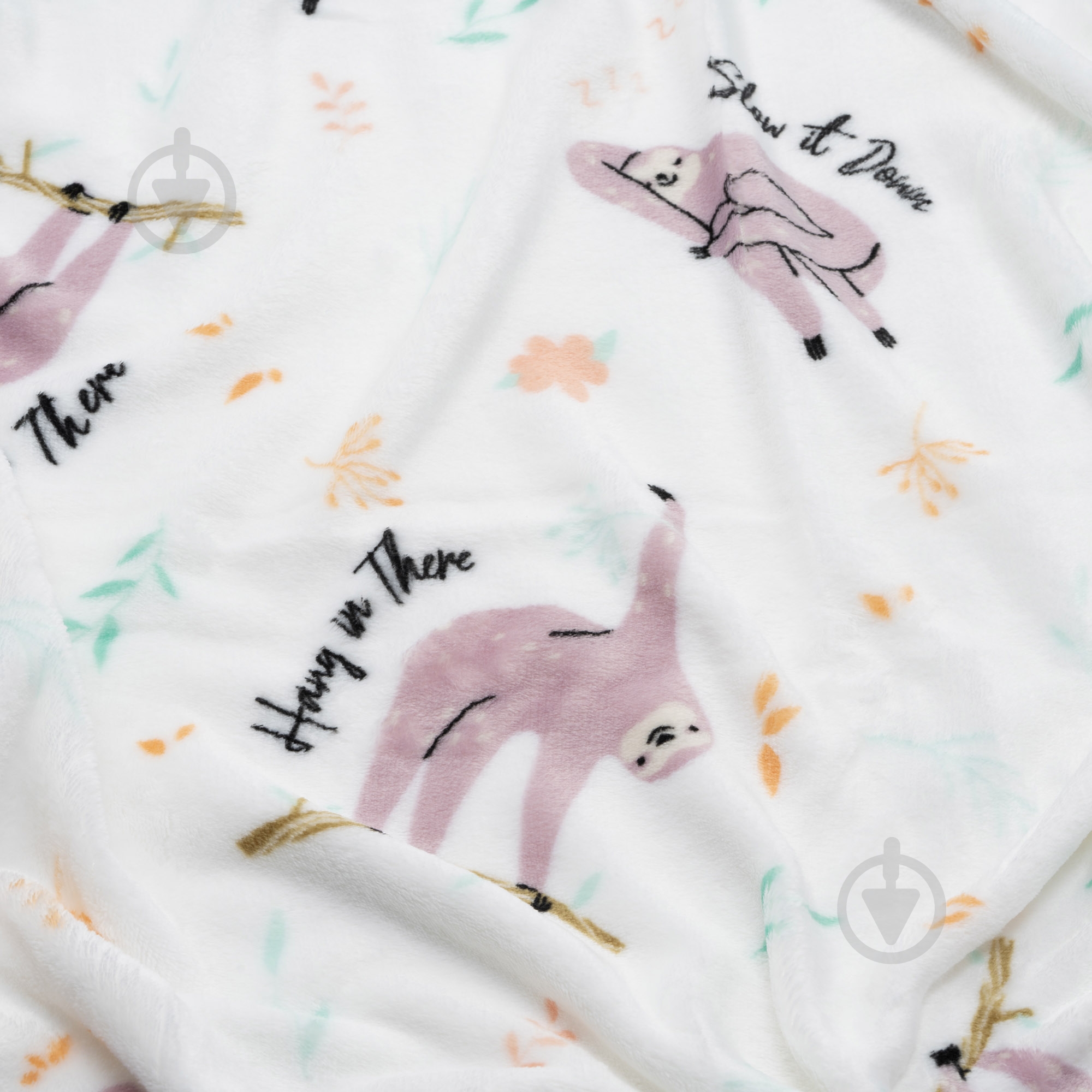 Плед Flannel 160x200 см белый Ardesto - фото 3