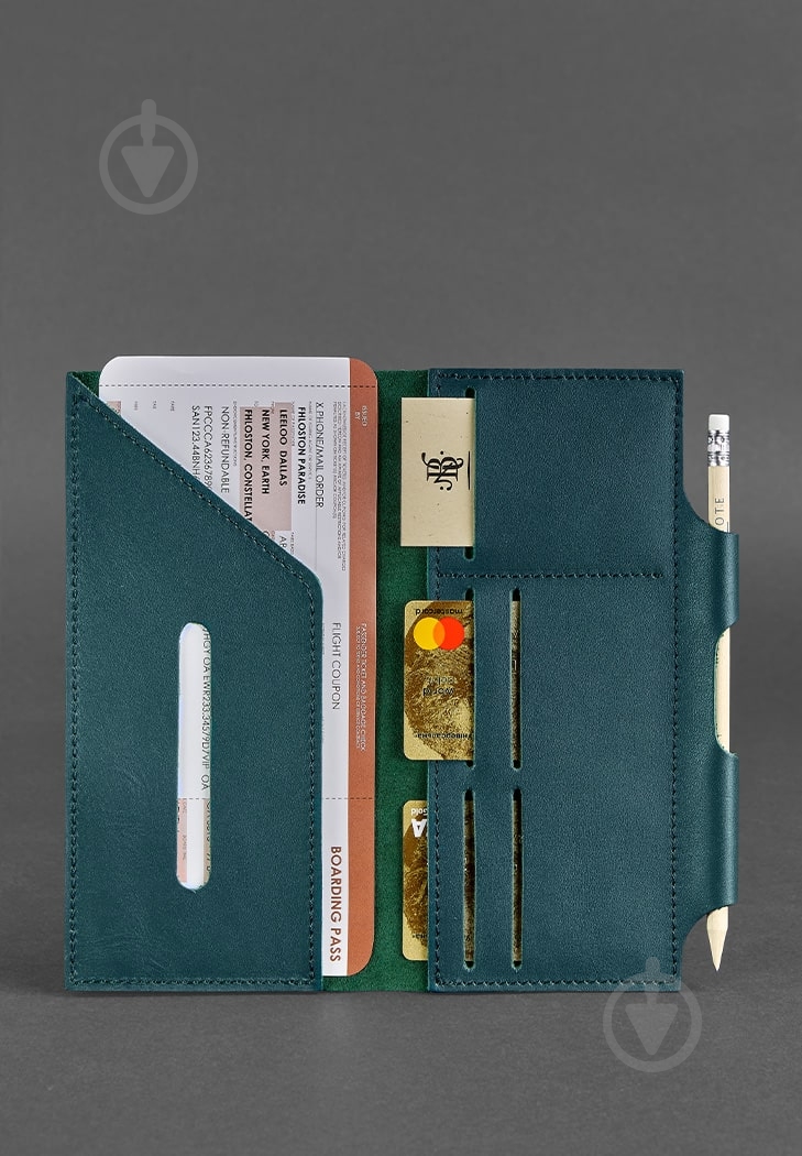 Тревел-кейс BlankNote 3.0 зеленый BN-TK-3-malachite - фото 6