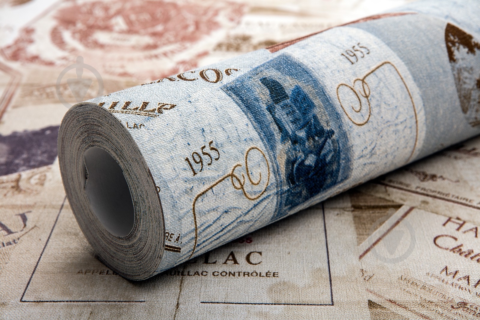 Обои виниловые горячего тиснения Bravo тип 532 81158BR28 1,06x10,05 м - фото 4