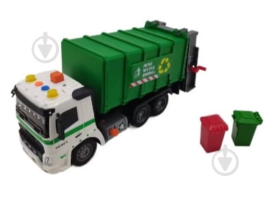 Игрушка SHANTOU YISHENG Автомобиль коммунальный инерционный со светом и звуком 1:16 A1110-3 - фото 1 Игрушка SHANTOU YISHENG Автомобиль коммунальный инерционный со светом и звуком 1:16 A1110-3 - фото 1