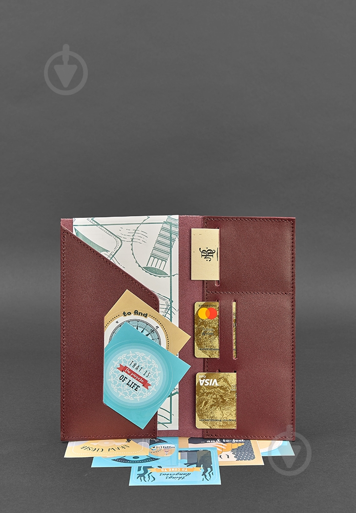 Тревел-кейс BlankNote 3.1. бордовий BN-TK-3-1-vin - фото 6