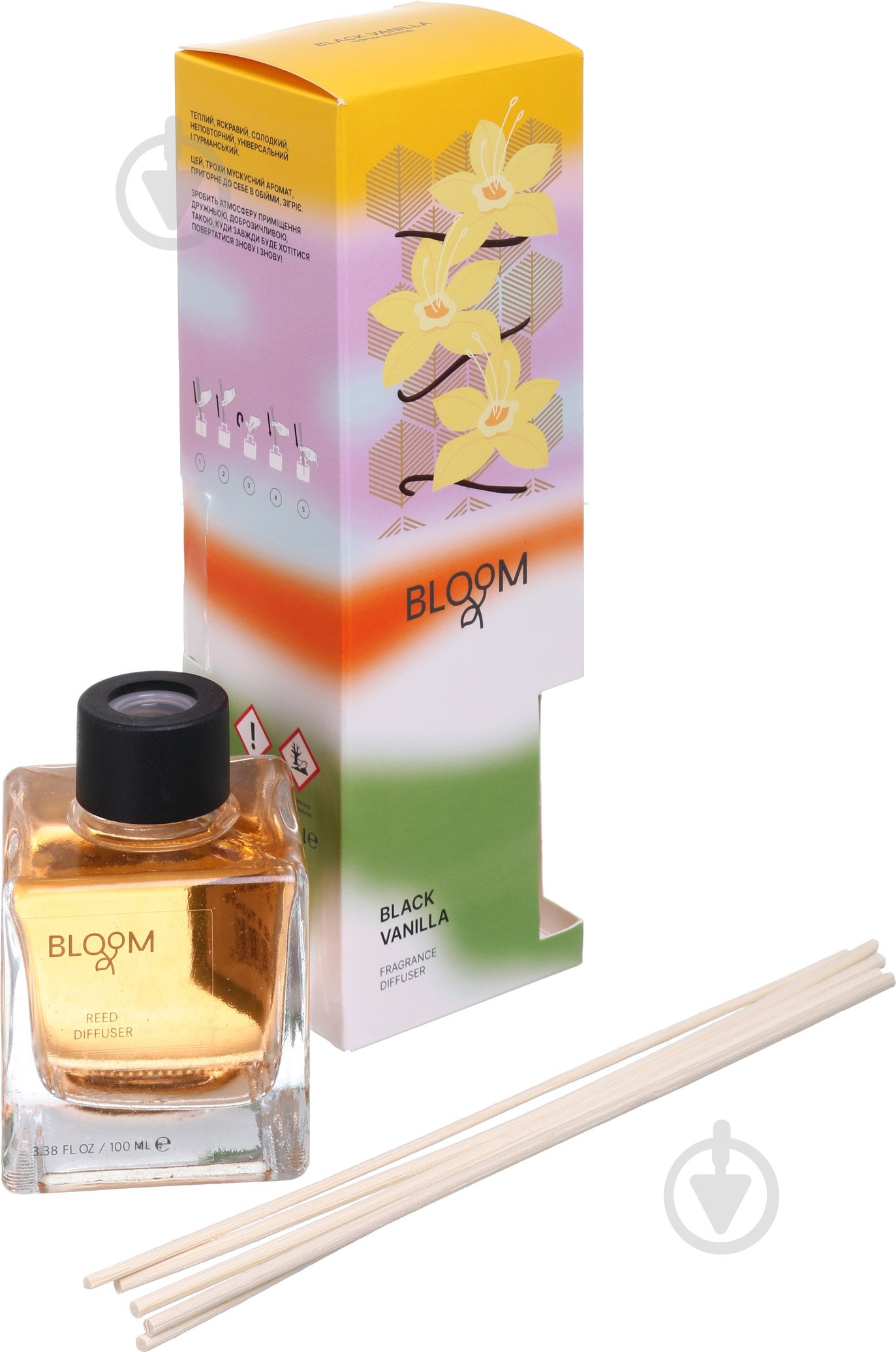 Аромадиффузор Bloom Black Vanilla 100 мл - фото 5