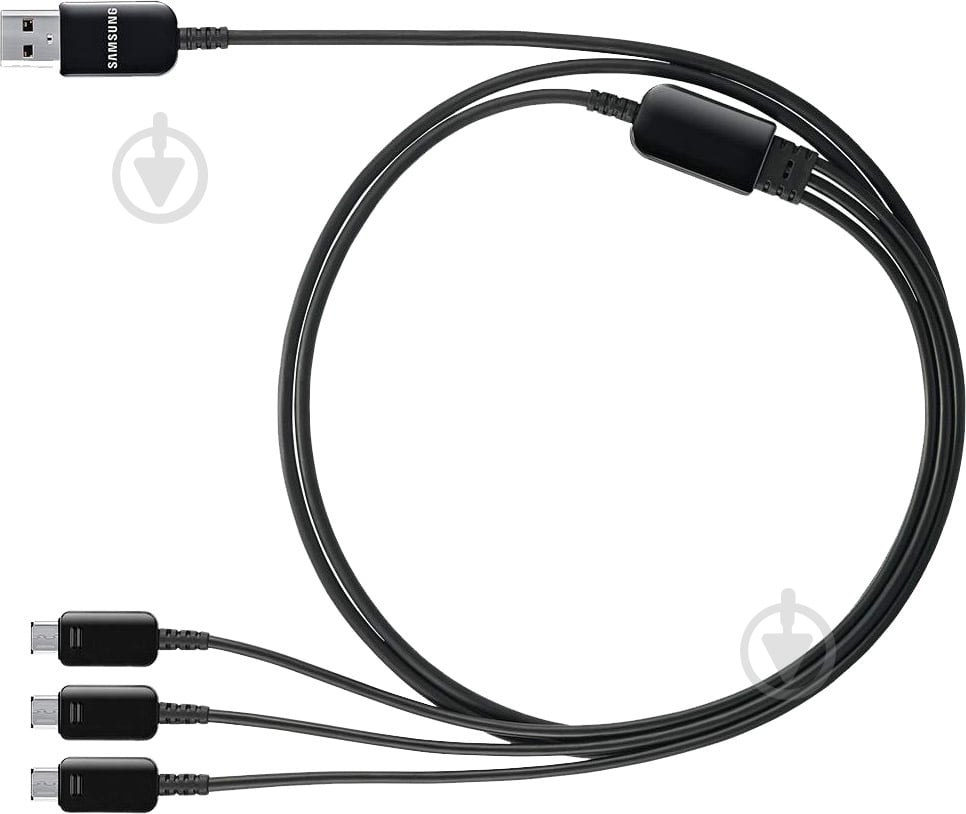 Кабель для мультизарядки Samsung USB – microUSB 1.3 м (ET-TG900UBEGRU) - фото 1 Кабель для мультизарядки Samsung USB – microUSB 1.3 м (ET-TG900UBEGRU) - фото 1