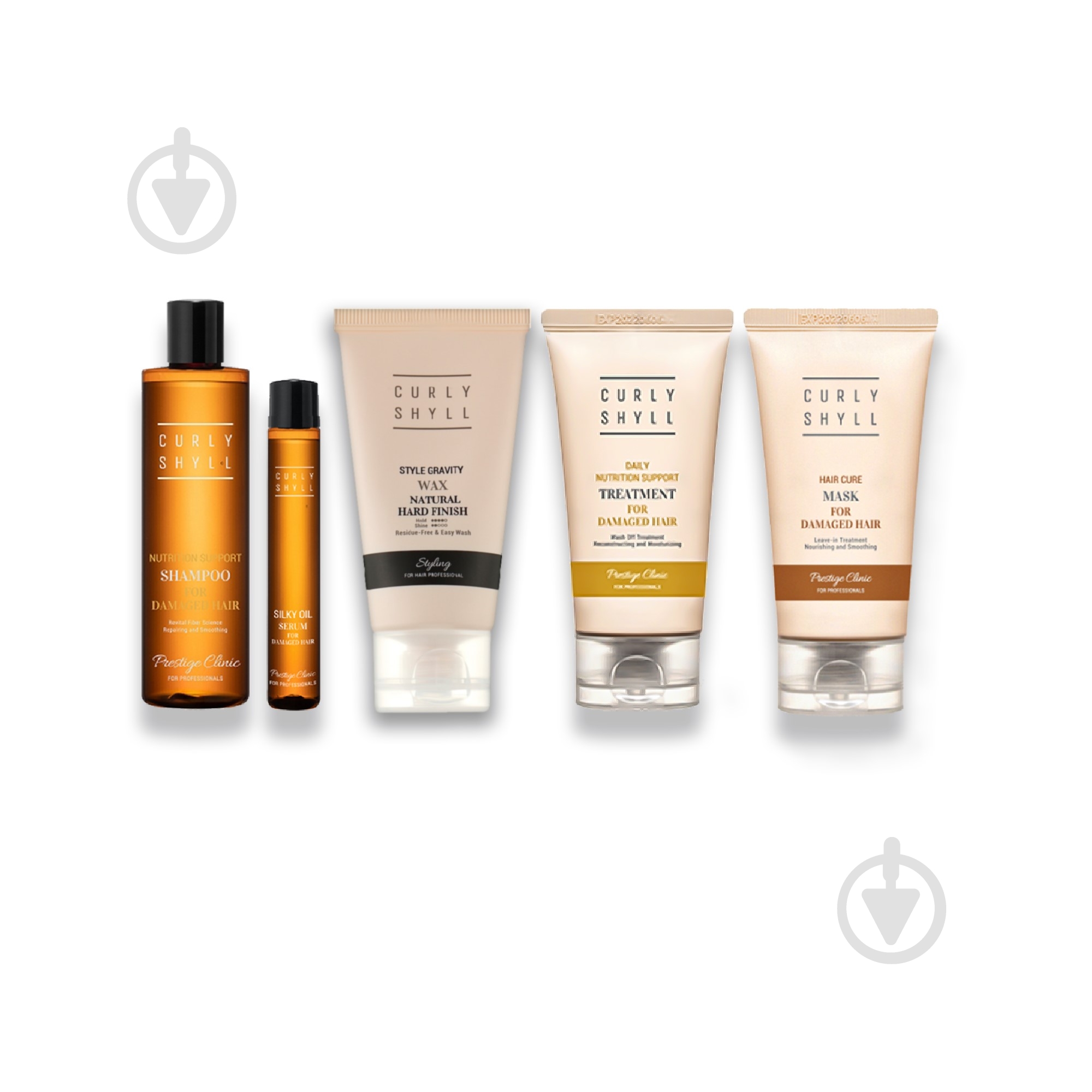Набір CURLY SHYLL мініатюр Deluxe Travel Kit - фото 1