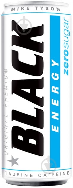 Энергетик Black Zero Sugar 250 мл - фото 1