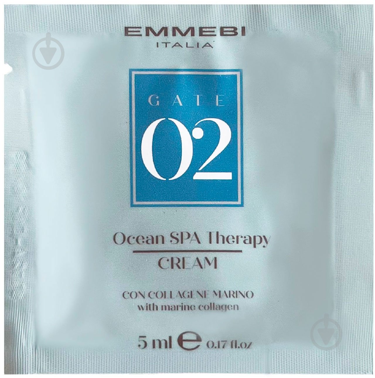 Крем EMMEBI реконструктор з морським колагеном Gate 02 Ocean Spa Therapy 5 мл - фото 1 Крем EMMEBI реконструктор з морським колагеном Gate 02 Ocean Spa Therapy 5 мл - фото 1