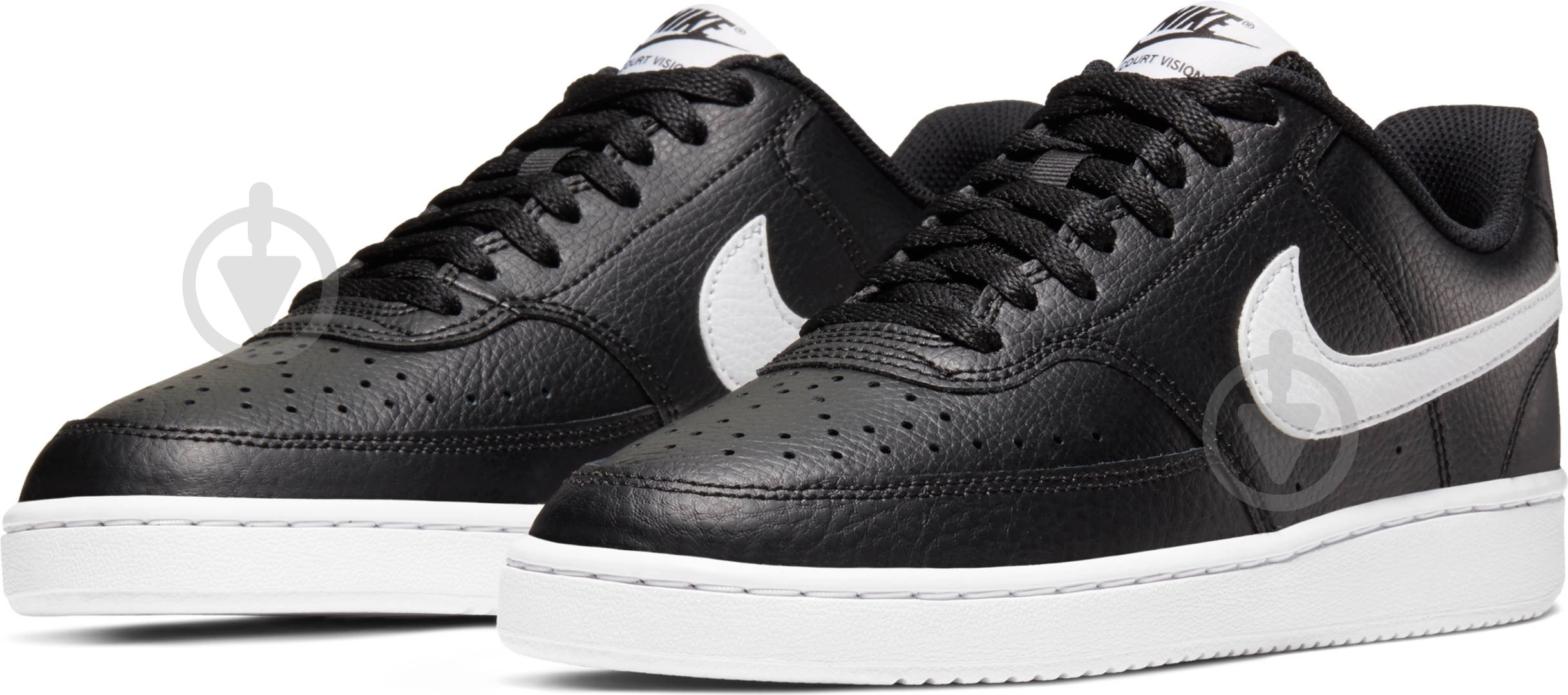 Кроссовки женские демисезонные Nike Court Vision Low CD5434-001 р.36 черные - фото 1