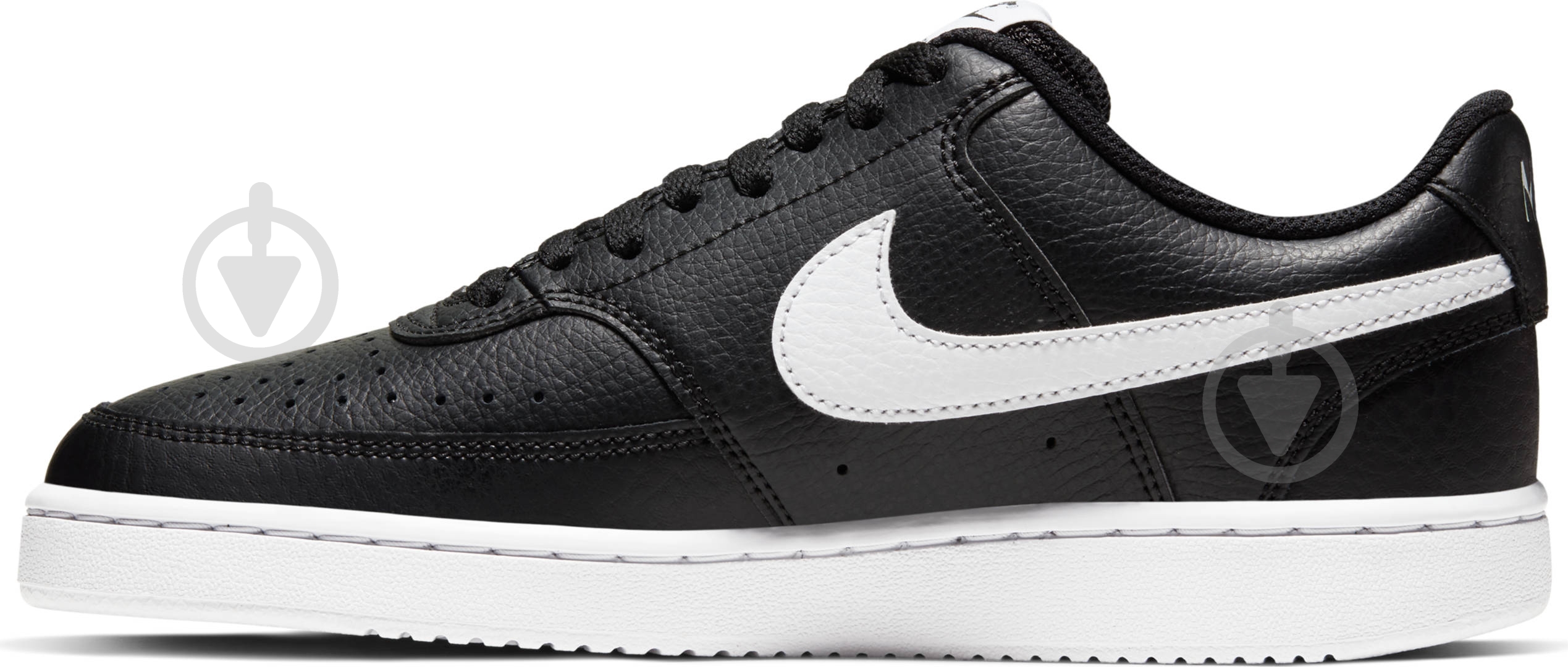 Кроссовки женские демисезонные Nike Court Vision Low CD5434-001 р.36 черные - фото 6