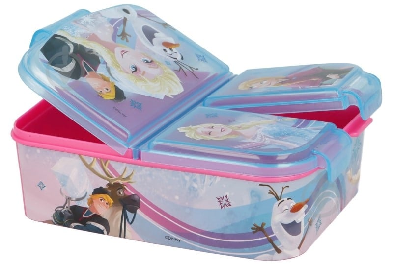 Ланч-бокс STOR Disney - Frozen Aqua Multi Compartment Sandwich Box - фото 3