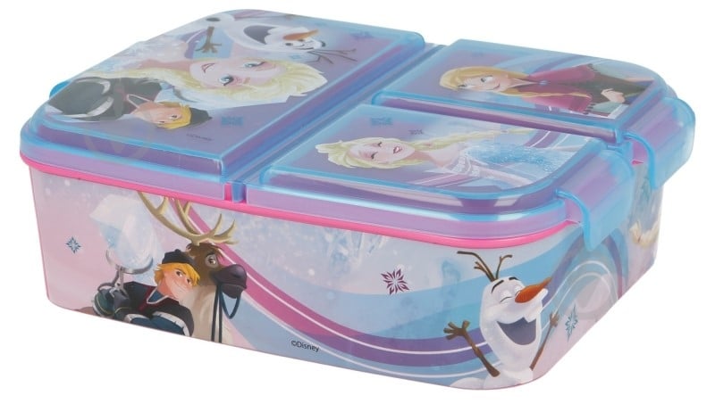 Ланч-бокс STOR Disney - Frozen Aqua Multi Compartment Sandwich Box - фото 1