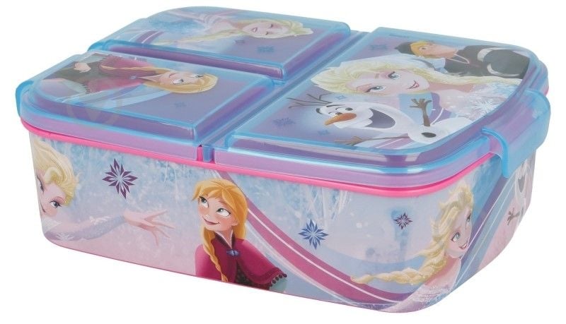 Ланч-бокс STOR Disney - Frozen Aqua Multi Compartment Sandwich Box - фото 2