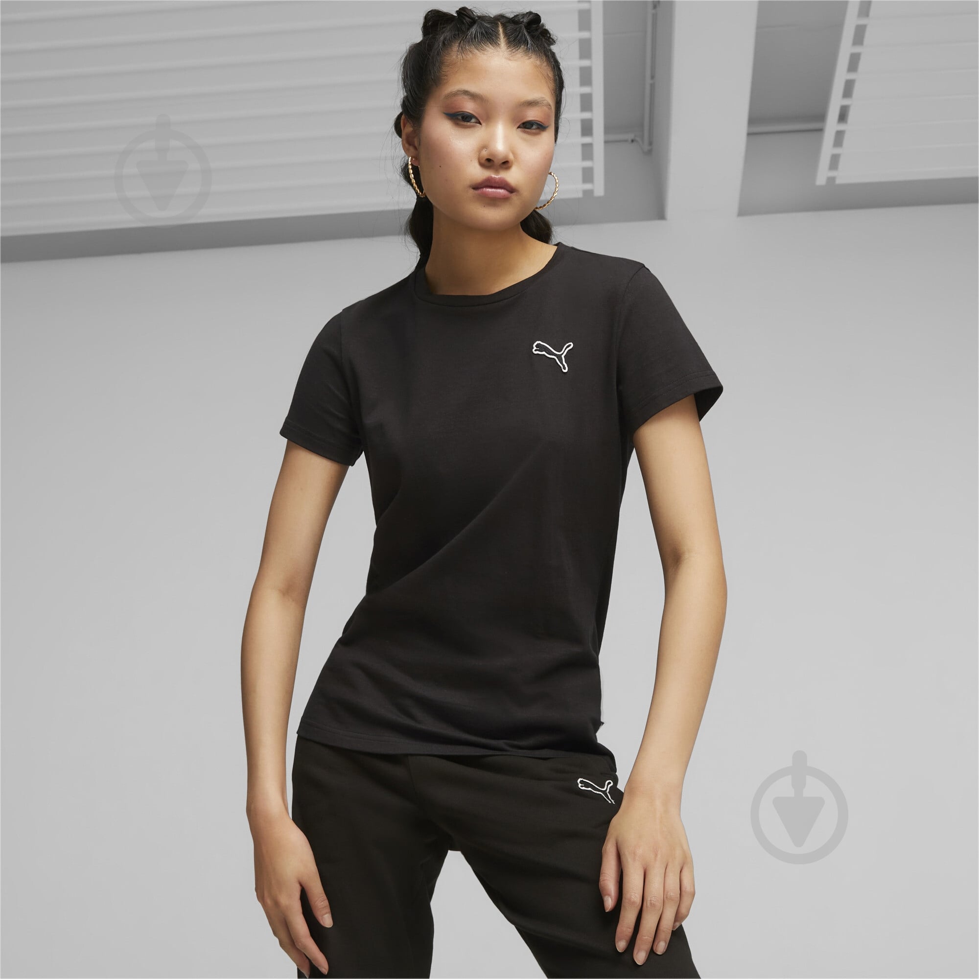 Футболка Puma BETTER ESSENTIALS TEE 67598601 р.L черный - фото 3