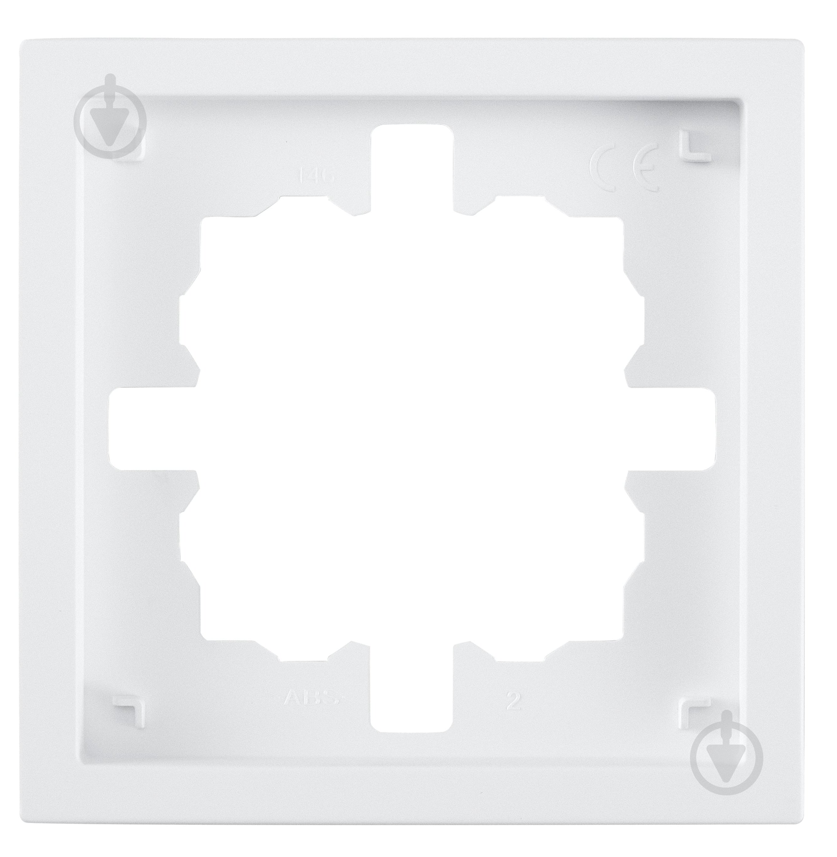 Рамка одномісна HausMark Juna горизонтальна білий матовий 7041-0900-146 - фото 1 Рамка одномісна HausMark Juna горизонтальна білий матовий 7041-0900-146 - фото 1