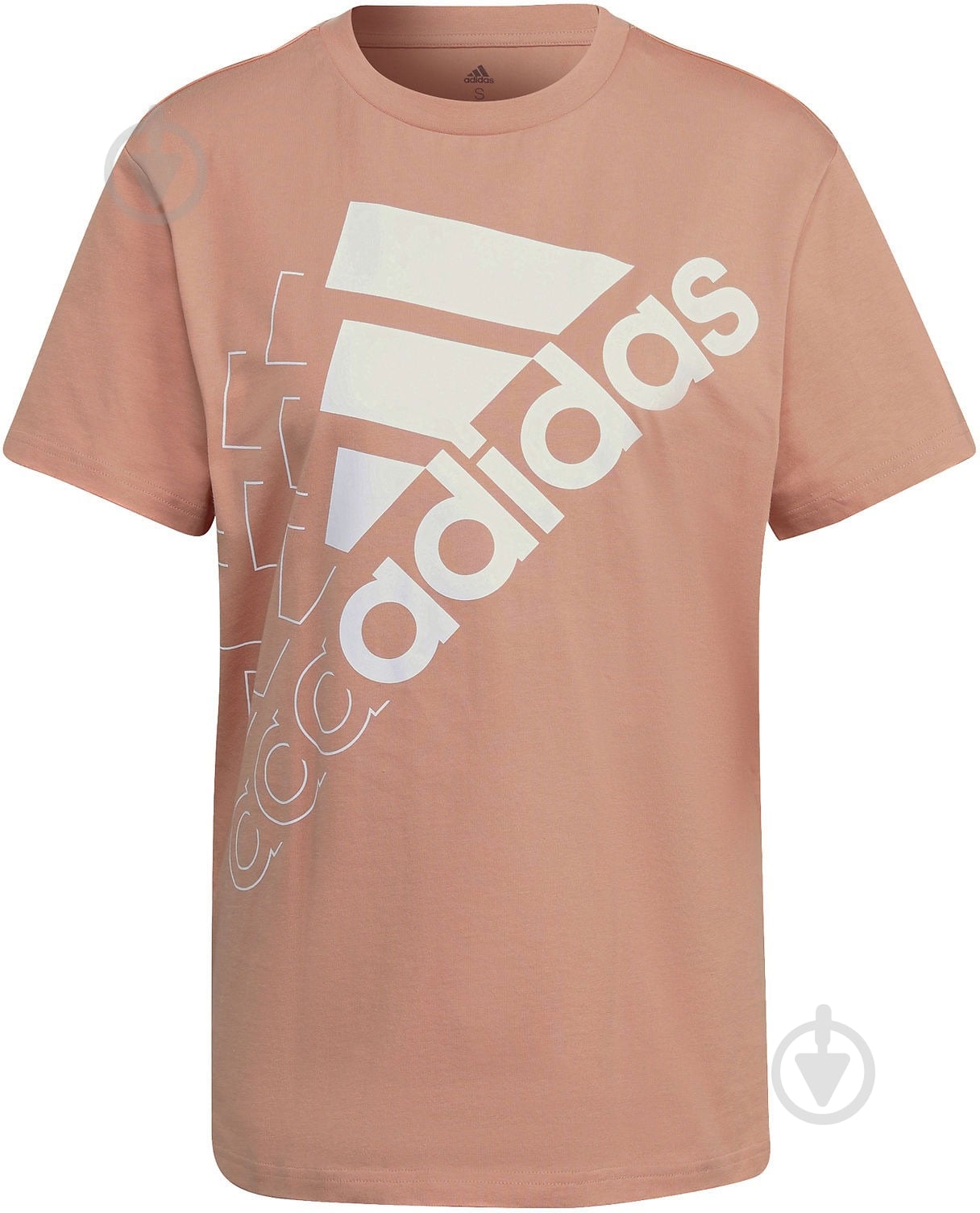 Футболка Adidas H42005 р.S оранжевый - фото 4