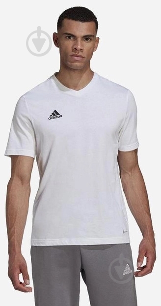 Футболка Adidas HC0452 р.M белый - фото 1