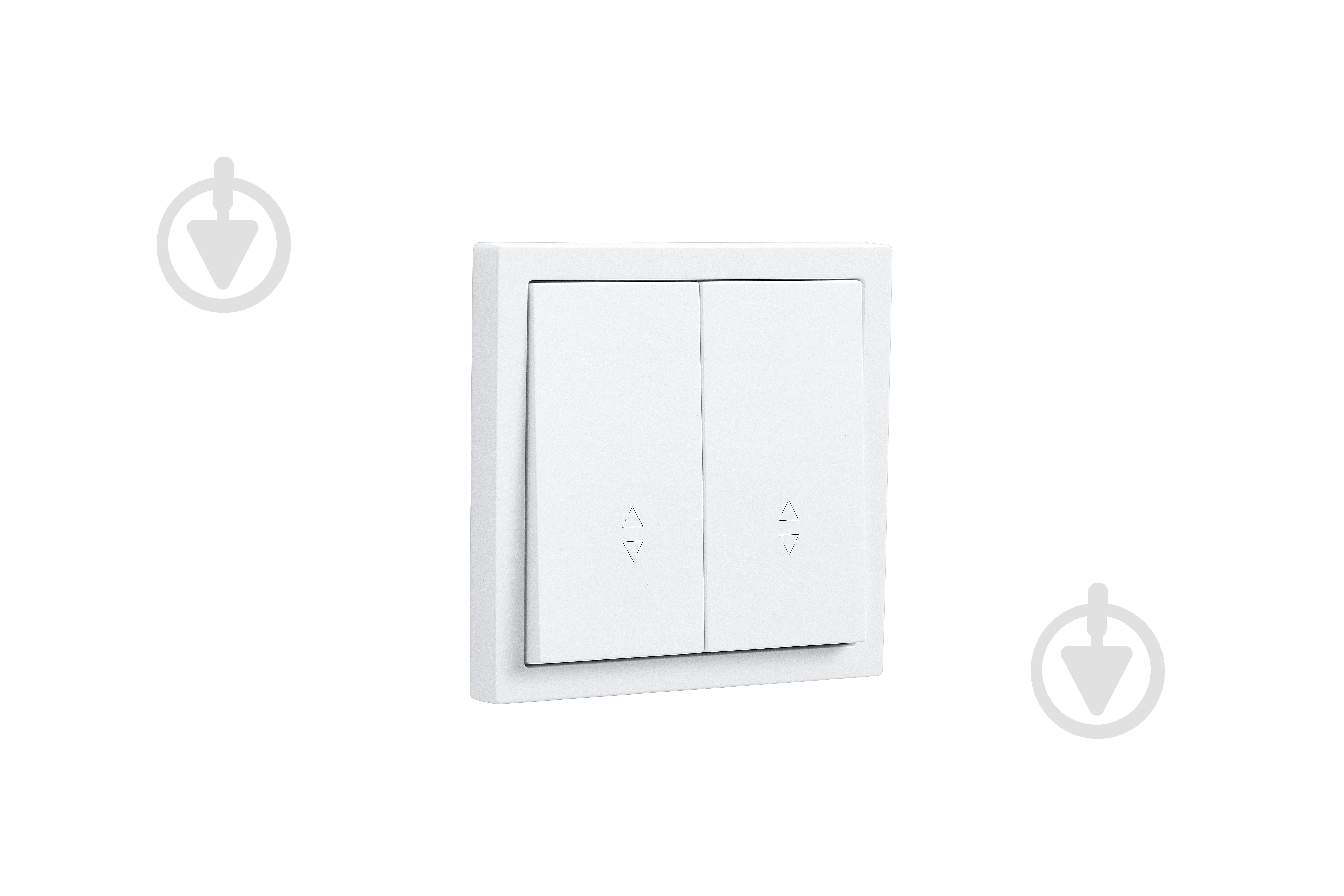 Механизм выключателя проходной двухклавишный HausMark Juna белый матовый 7041-0988-106QC - фото 2 Механизм выключателя проходной двухклавишный HausMark Juna белый матовый 7041-0988-106QC - фото 2