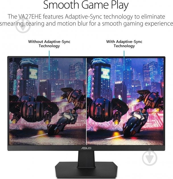 Монитор Asus VA27EHF 27" (90LM0550-B04170) - фото 7 Монитор Asus VA27EHF 27" (90LM0550-B04170) - фото 7