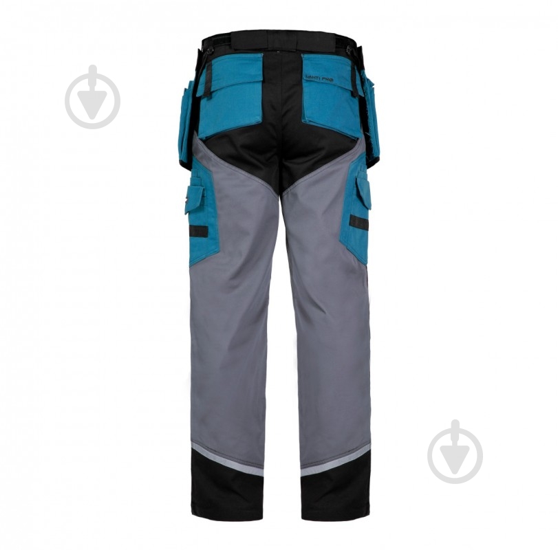 Брюки рабочие Lahti Pro р. L рост 3-4 L4050203 синий - фото 3 Брюки рабочие Lahti Pro р. L рост 3-4 L4050203 синий - фото 3