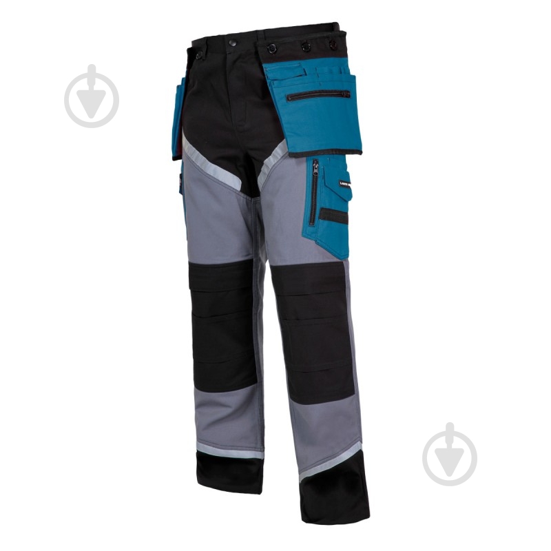 Брюки робочі Lahti Pro р. XXL зріст 5-6 L4050205 синій - фото 1 Брюки робочі Lahti Pro р. XXL зріст 5-6 L4050205 синій - фото 1
