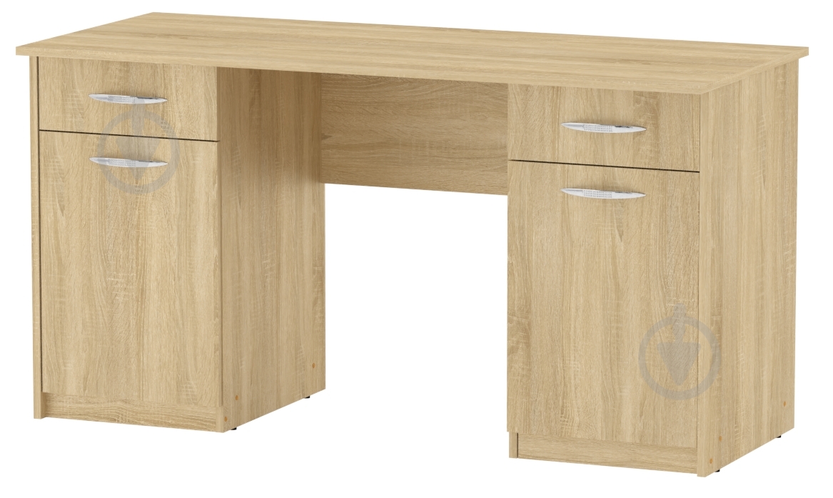 Стол письменный Учитель-2 дуб сонома - фото 1 Стол письменный Учитель-2 дуб сонома - фото 1