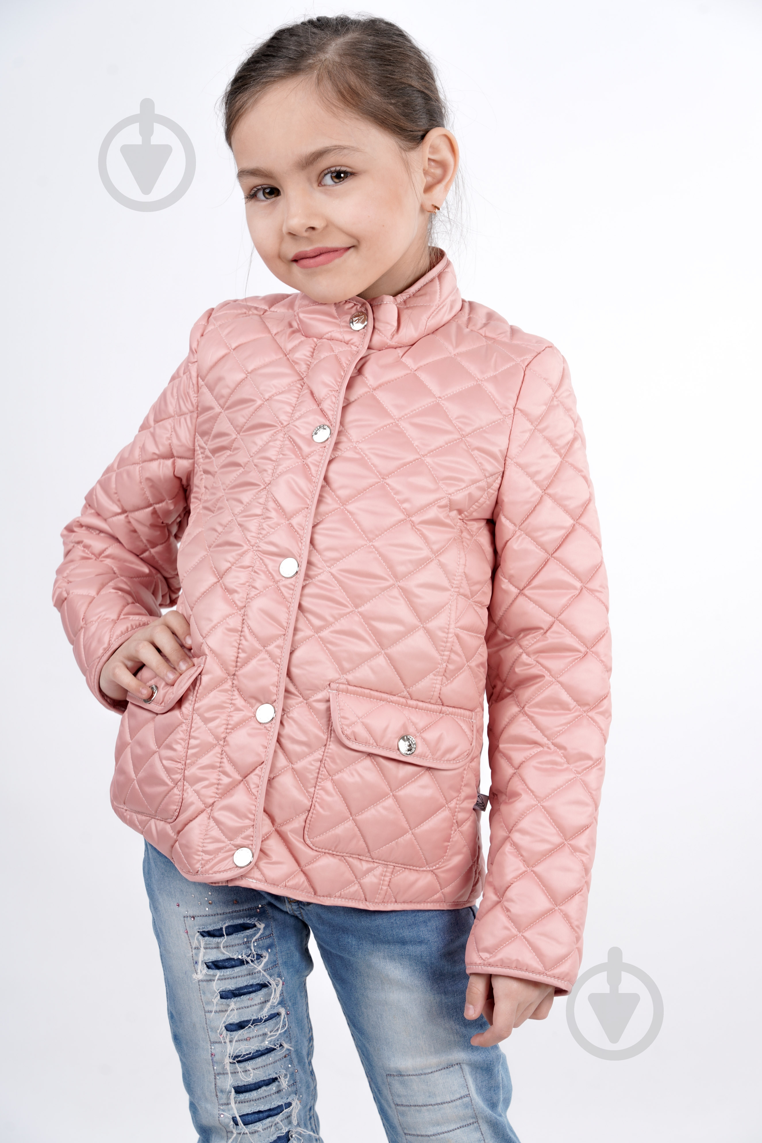 Куртка детская для девочки Sasha р.128 розовый 3362/1 - фото 2 Куртка детская для девочки Sasha р.128 розовый 3362/1 - фото 2