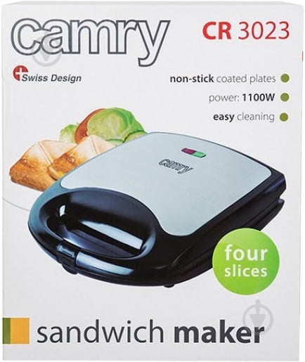 Сэндвичница Camry CR 3023 - фото 10