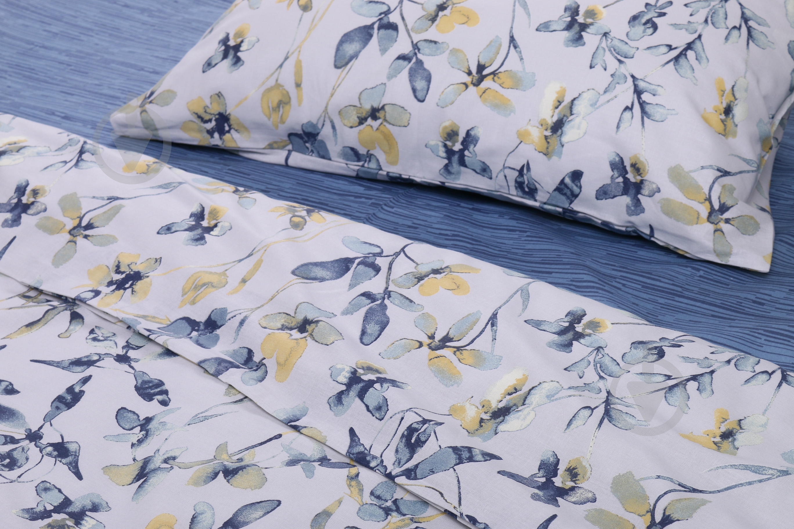 Комплект постельного белья Fleur 1,5 серый UP! (Underprice) - фото 3 Комплект постельного белья Fleur 1,5 серый UP! (Underprice) - фото 3