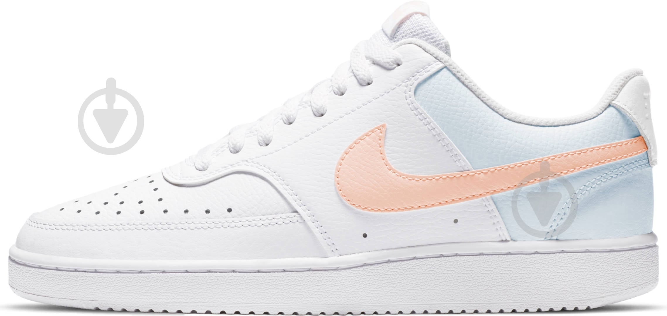 Кроссовки женские демисезонные Nike COURT VISION LO CD5434-103 р.40 белые - фото 3