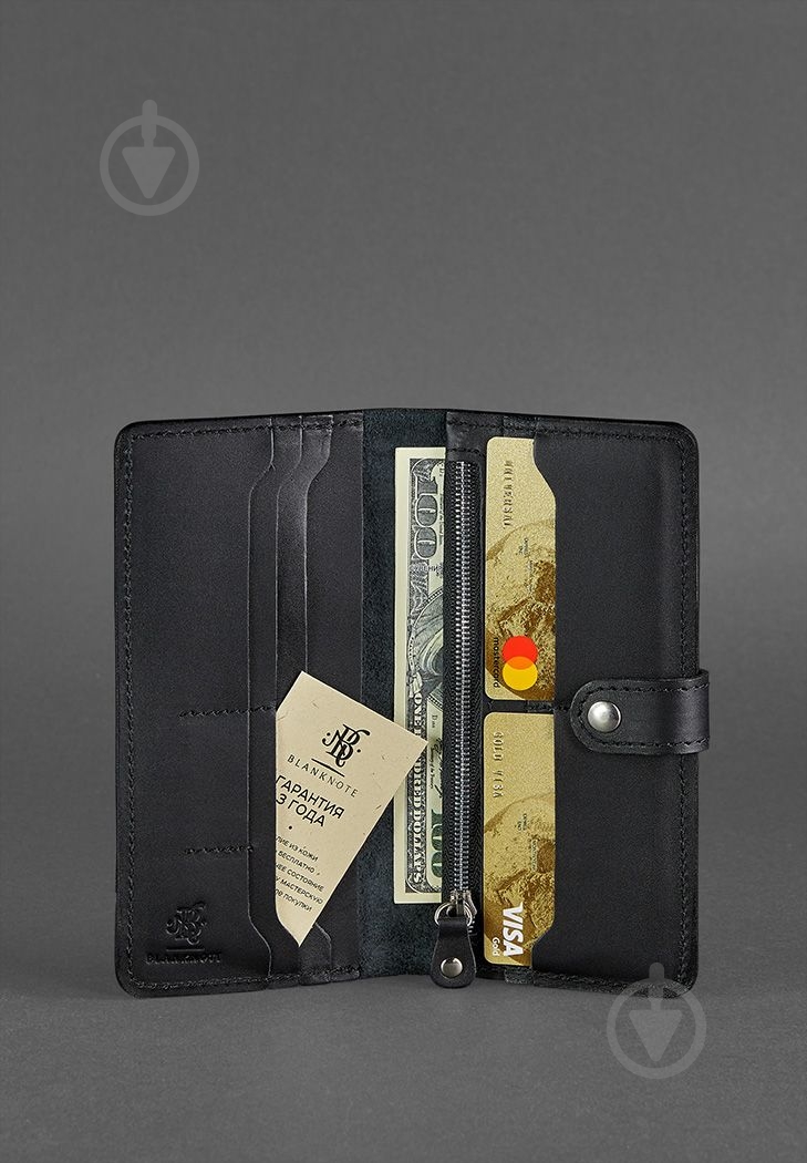 Портмоне BlankNote 7.0 черный BN-PM-7-g - фото 5