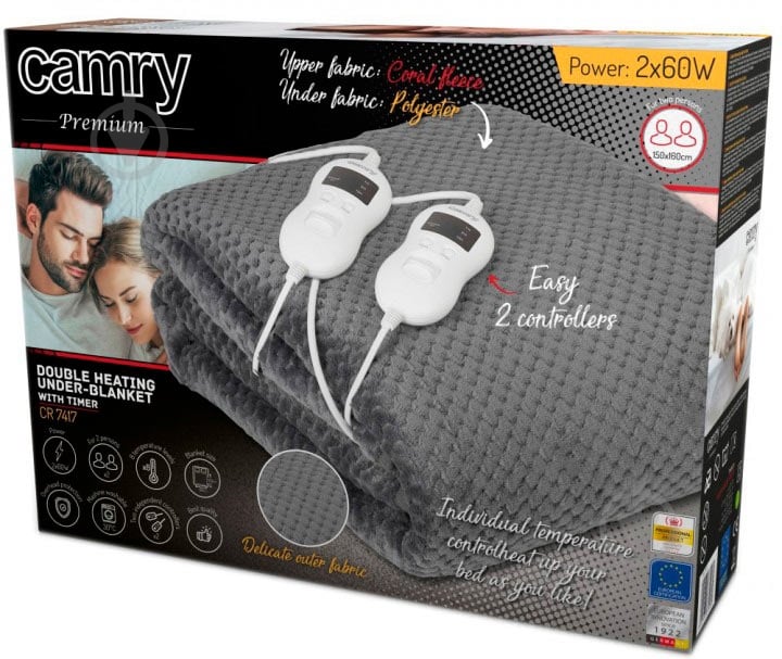 Электроодеяло Camry CR 7417 - фото 11