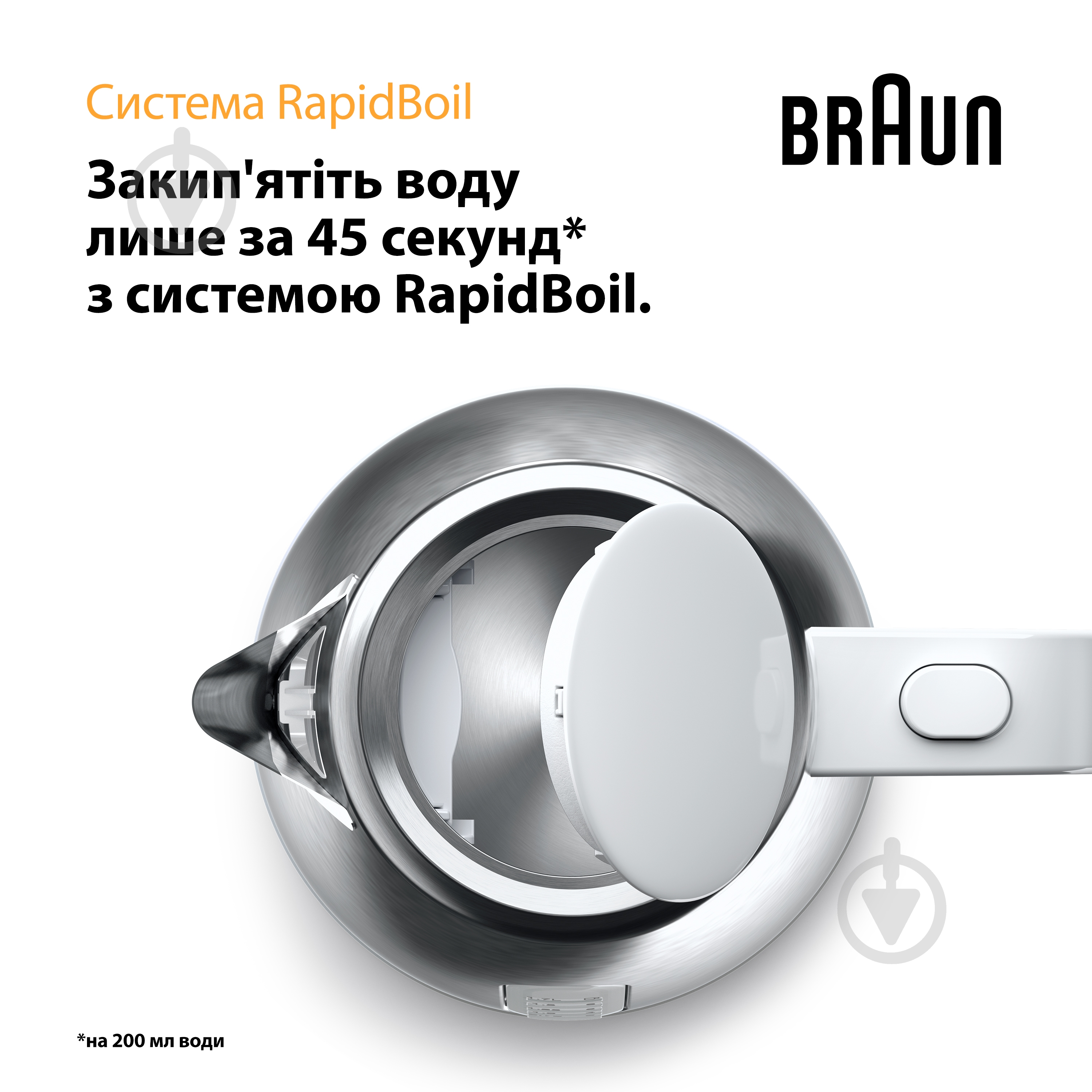 Електрочайник Braun WK1500WH - фото 5