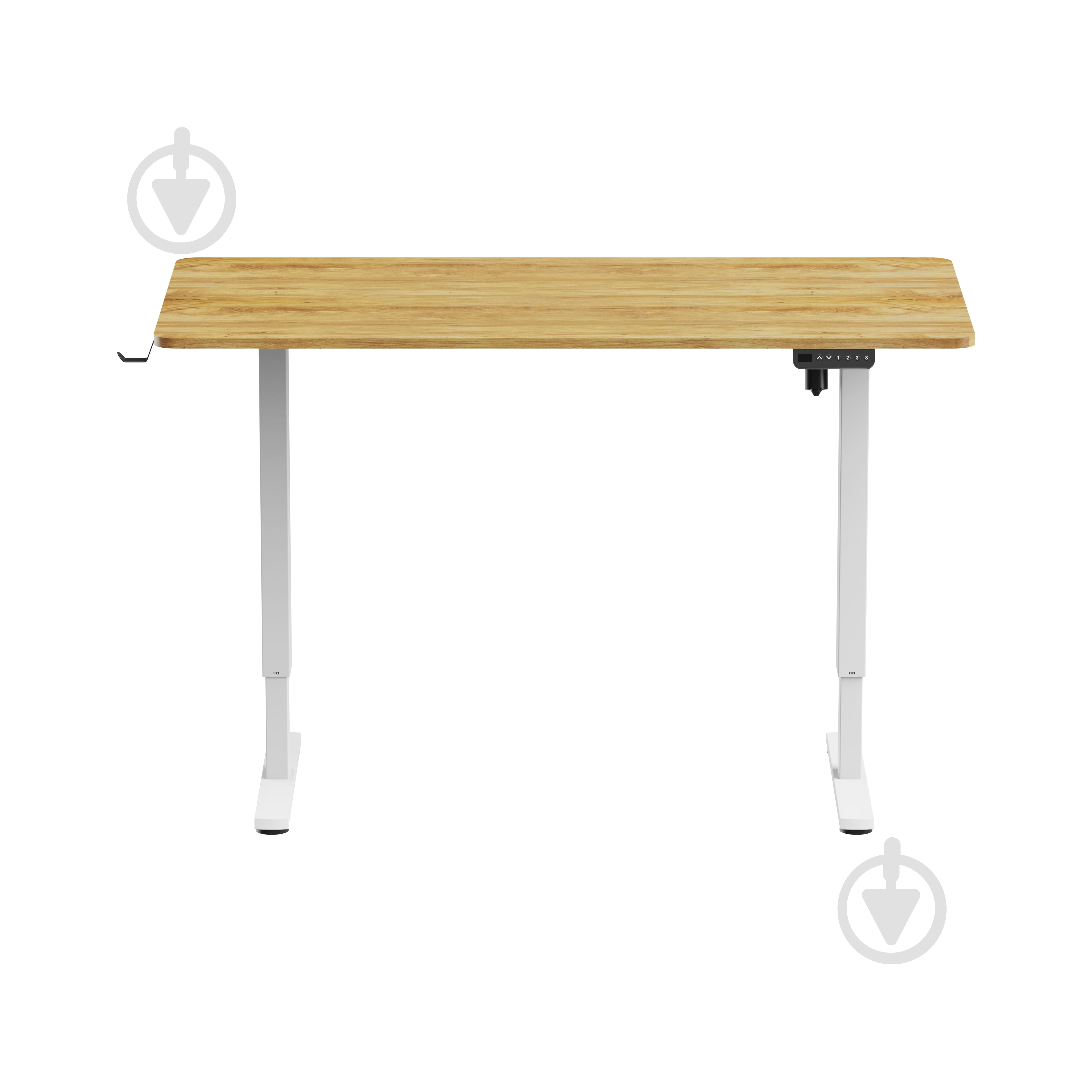 Стол компьютерный OfficePro ODE1470LWW Light Wood/White - фото 1