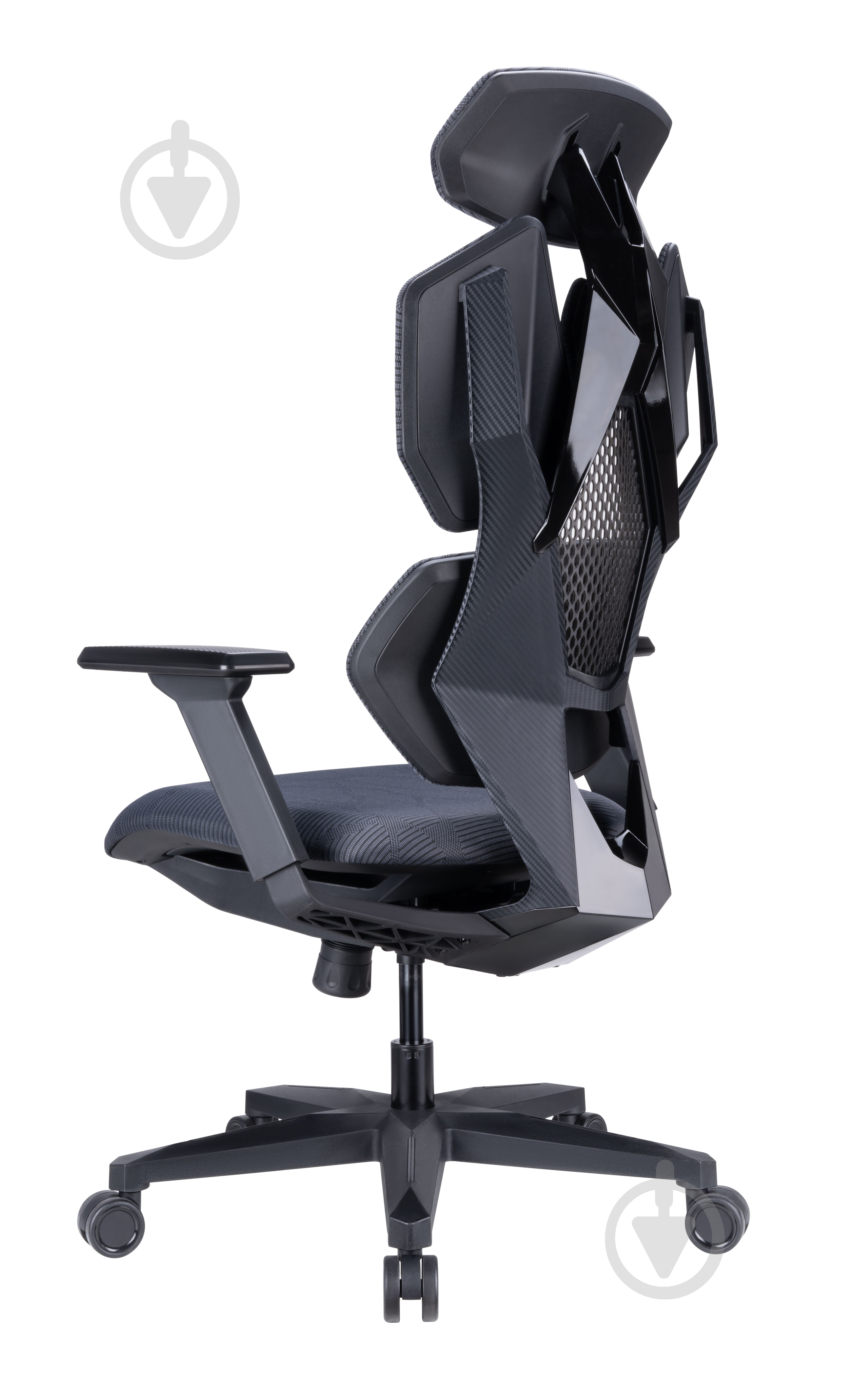 Крісло ігрове GamePro GCM140B Mesh black чорний - фото 5