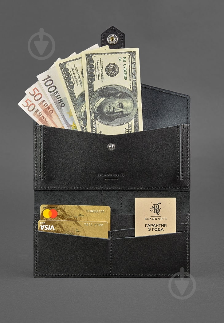 Портмоне BlankNote 3.0 черный BN-PM-3-g - фото 5