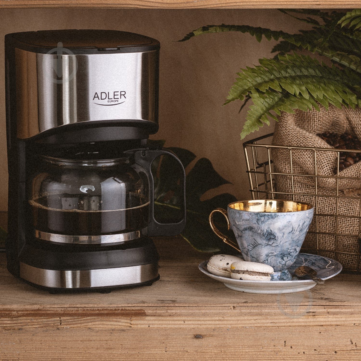 Кофеварка капельная Adler AD 4407 - фото 7 Кофеварка капельная Adler AD 4407 - фото 7