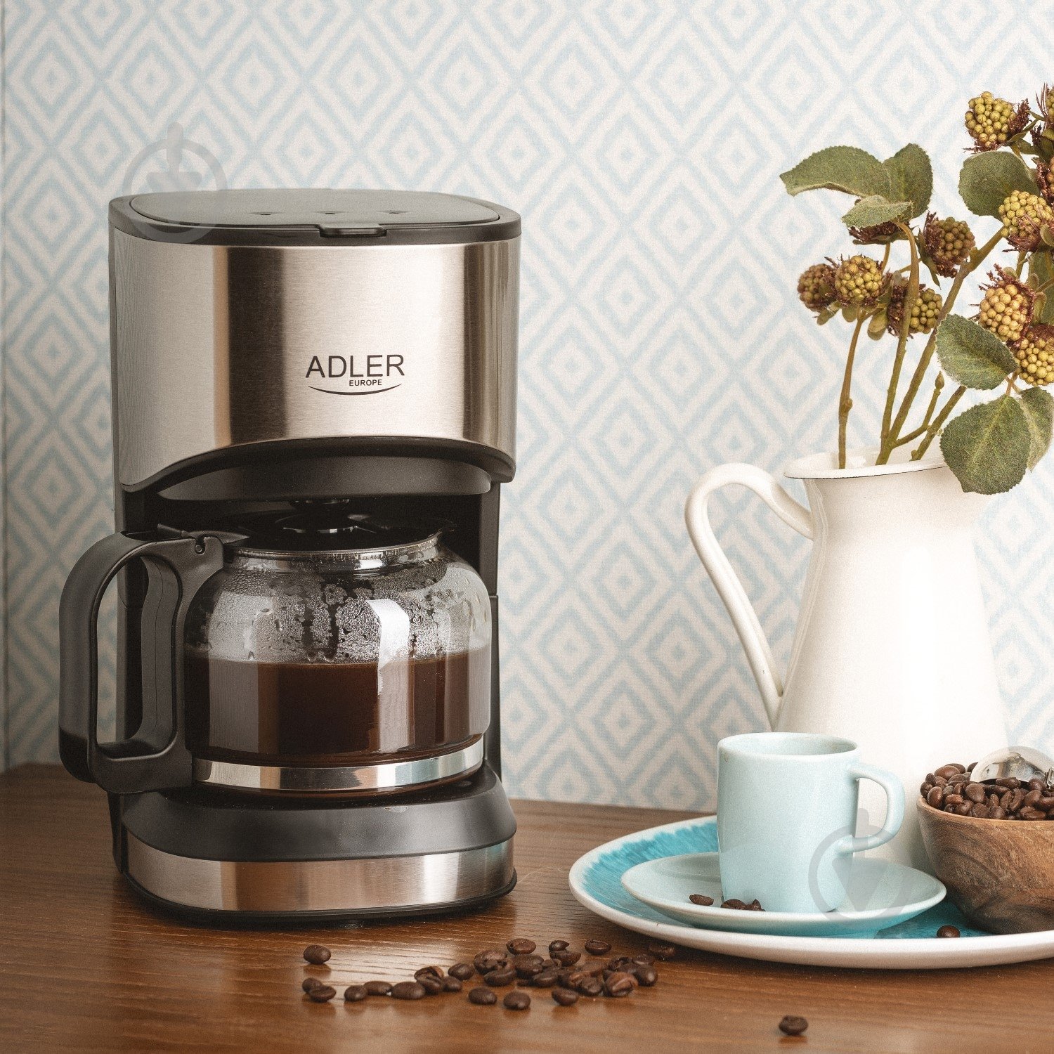 Кофеварка капельная Adler AD 4407 - фото 9 Кофеварка капельная Adler AD 4407 - фото 9