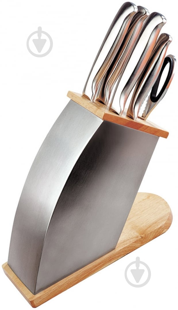 Набор ножей в колоде Vinzer Iceberg 7 предметов 89110 - фото 2