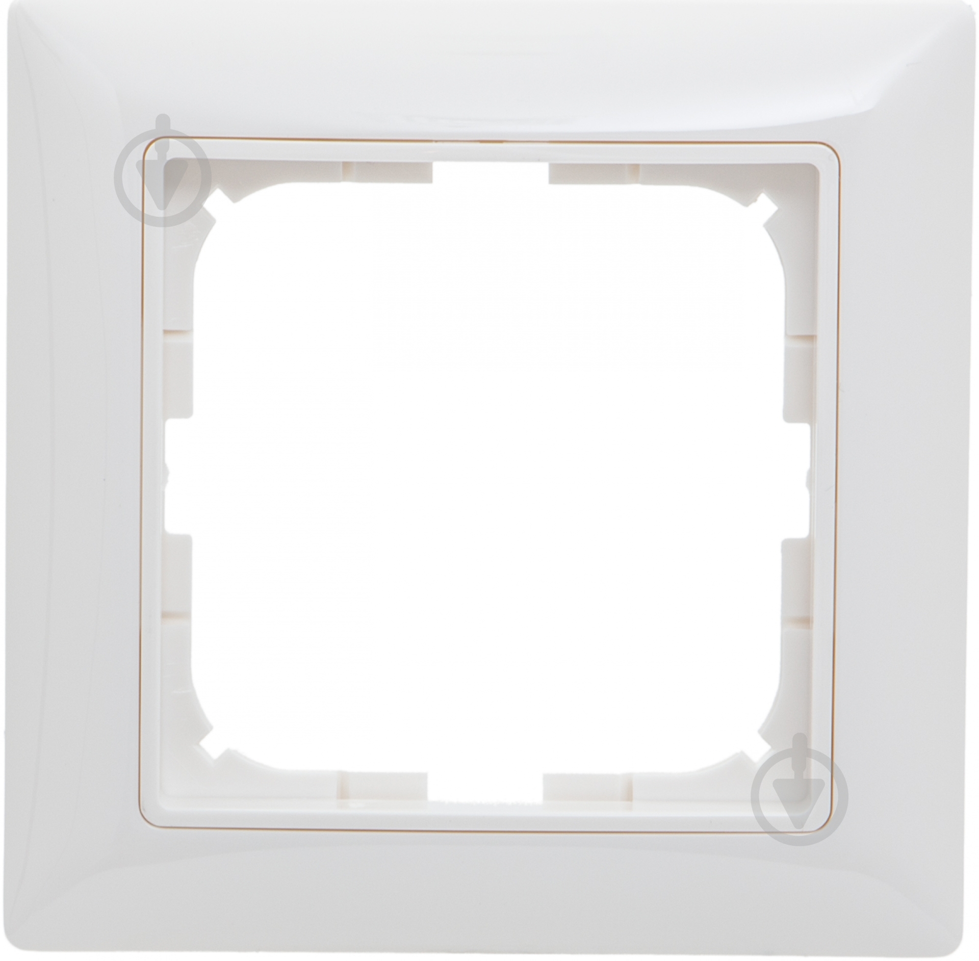 Рамка ABB Basic 55 білий 2511-94-507 - фото 1