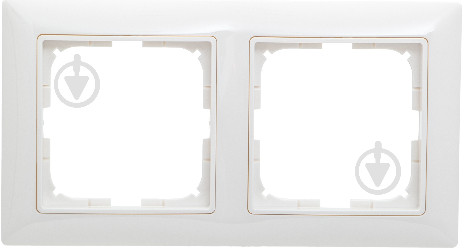 Рамка двухместная ABB Basic 55 универсальная белый 2512-94-507 - фото 1 Рамка двухместная ABB Basic 55 универсальная белый 2512-94-507 - фото 1