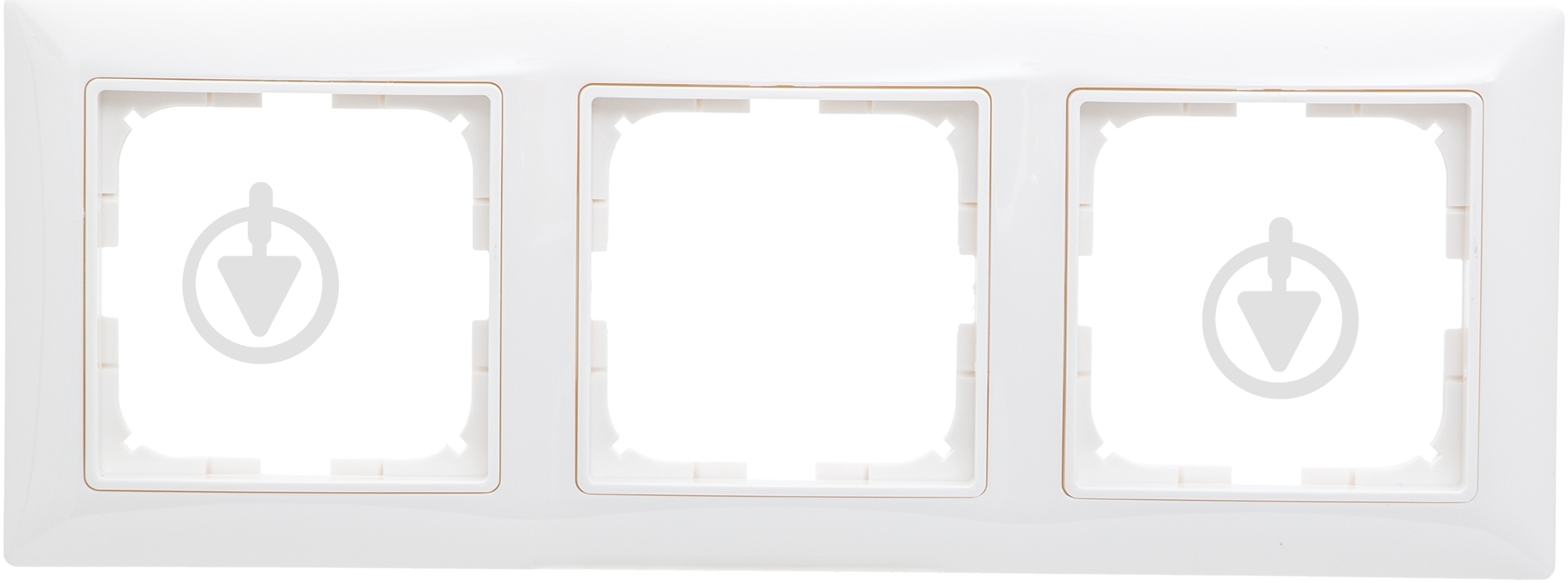 Рамка трехместная ABB Basic 55 универсальная белый 2513-94-507 - фото 1 Рамка трехместная ABB Basic 55 универсальная белый 2513-94-507 - фото 1