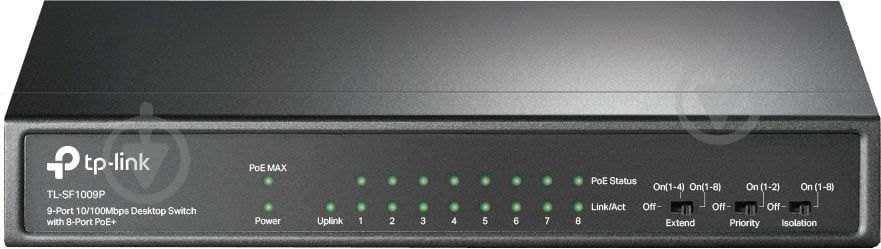Коммутатор TP-Link L-SF1009P - фото 1