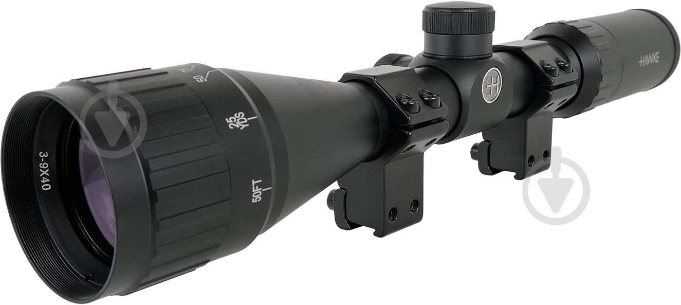 Приціл оптичний Hawke Fast Mount 3-9x40 AO Mil Dot (3986.04.86) - фото 1
