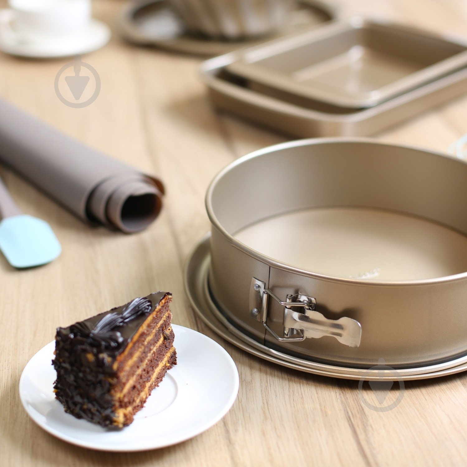 Форма для торта роз'ємна Flamberg Luna 26x6,8 см - фото 4