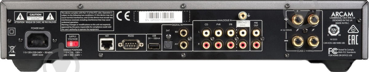 Усилитель ARCAM ARC-SA10-EU - фото 2