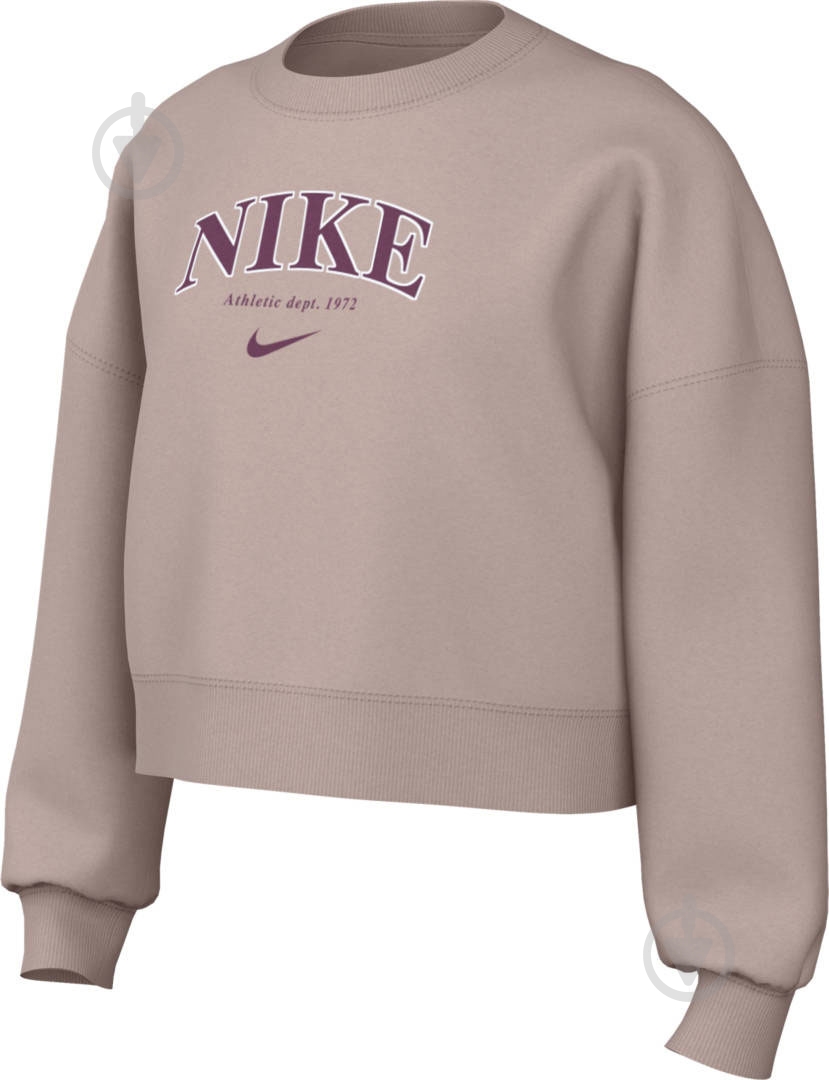 Свитшот Nike FD0885-601 р.S розовый - фото 5