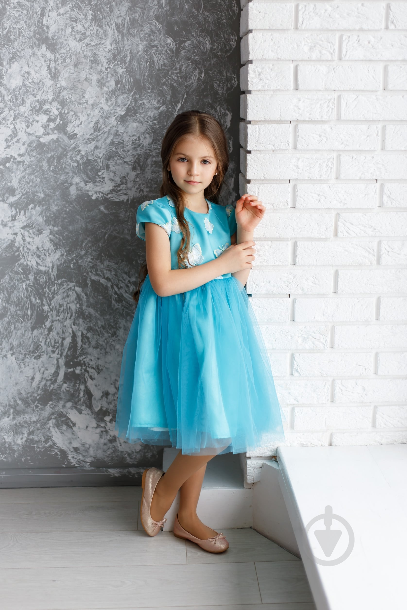 Сукня Sasha р.98 м'ятний 4312 - фото 2 Сукня Sasha р.98 м'ятний 4312 - фото 2