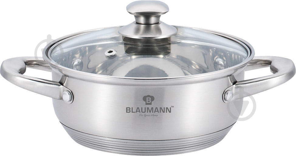 Кастрюля низкая Blaumann 2,0 л BL 3308 - фото 1