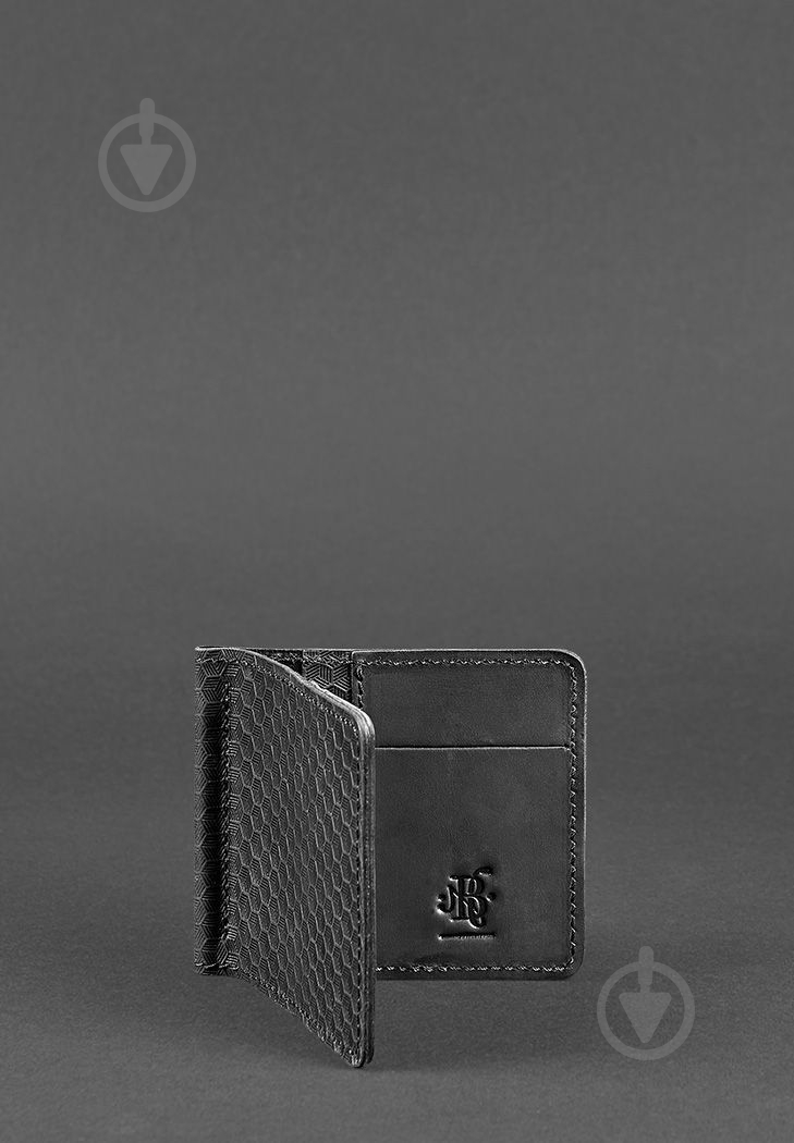 Портмоне BlankNote 1.0 черный BN-PM-1-g-karbon - фото 3